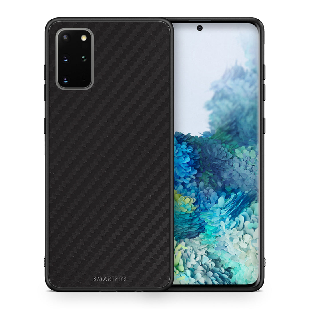 Θήκη Samsung S20 Plus Carbon Black από τη Smartfits με σχέδιο στο πίσω μέρος και μαύρο περίβλημα | Samsung S20 Plus Carbon Black case with colorful back and black bezels