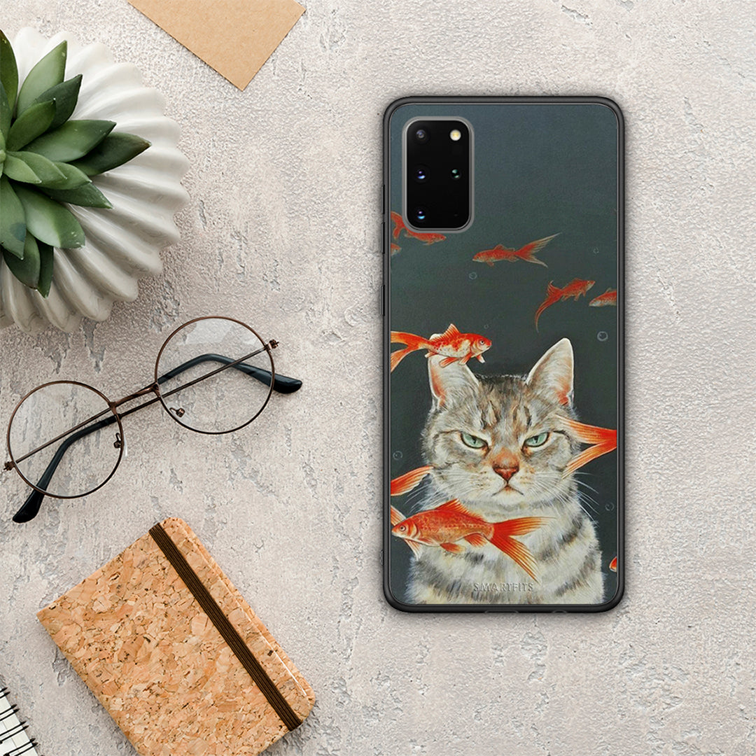 Cat Goldfish - Samsung Galaxy S20+ θήκη