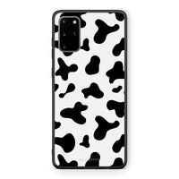 Thumbnail for Samsung S20 Plus Cow Print θήκη από τη Smartfits με σχέδιο στο πίσω μέρος και μαύρο περίβλημα | Smartphone case with colorful back and black bezels by Smartfits