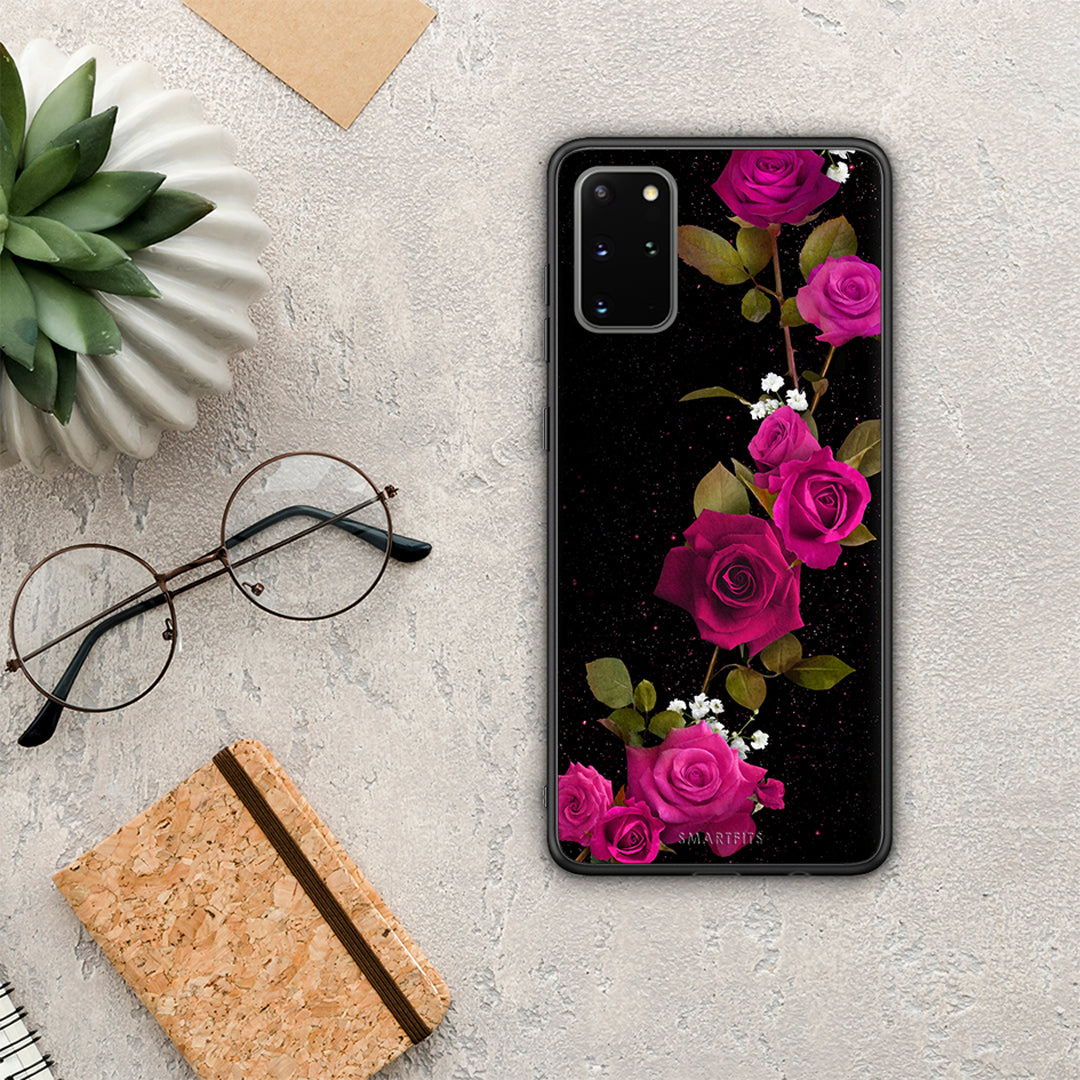 Flower Red Roses - Samsung Galaxy S20+ θήκη