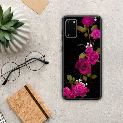 Flower Red Roses - Samsung Galaxy S20+ θήκη