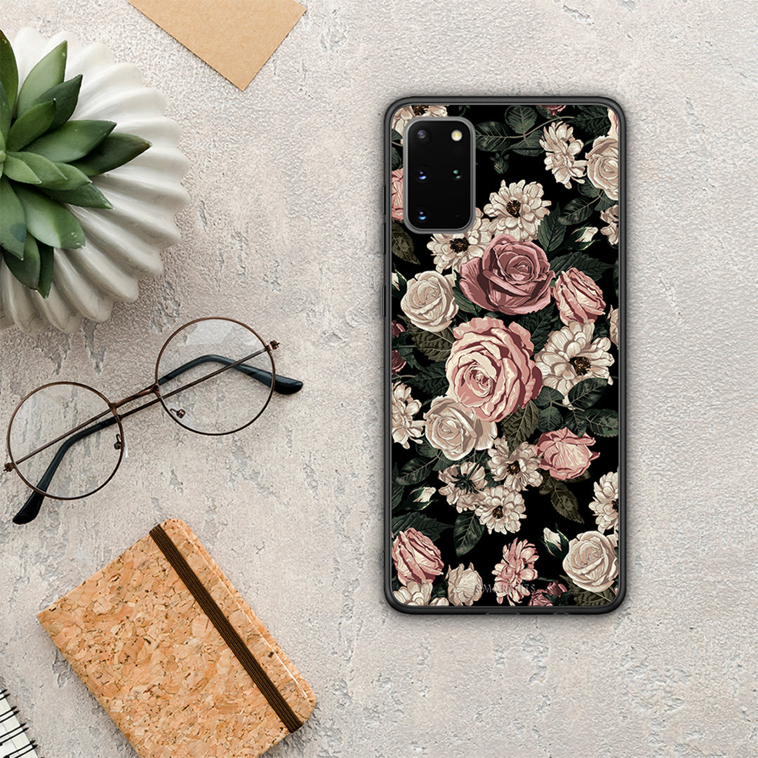 Flower Wild Roses - Samsung Galaxy S20+ θήκη