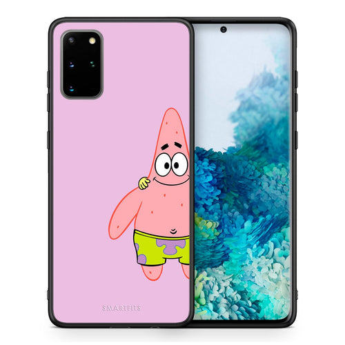 Θήκη Samsung S20 Plus  Friends Patrick από τη Smartfits με σχέδιο στο πίσω μέρος και μαύρο περίβλημα | Samsung S20 Plus  Friends Patrick case with colorful back and black bezels