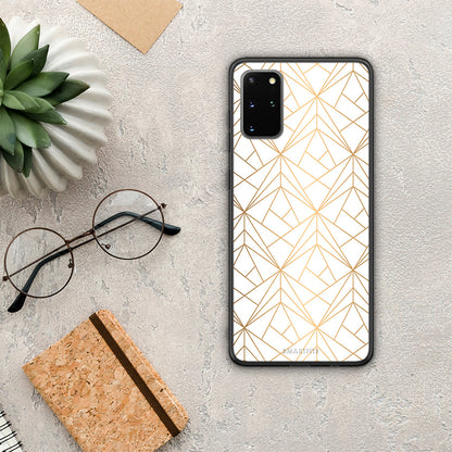 Geometric Luxury White - Samsung Galaxy S20+ θήκη