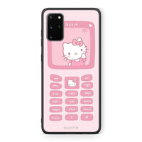 Thumbnail for Samsung S20 Plus Hello Kitten Θήκη Αγίου Βαλεντίνου από τη Smartfits με σχέδιο στο πίσω μέρος και μαύρο περίβλημα | Smartphone case with colorful back and black bezels by Smartfits