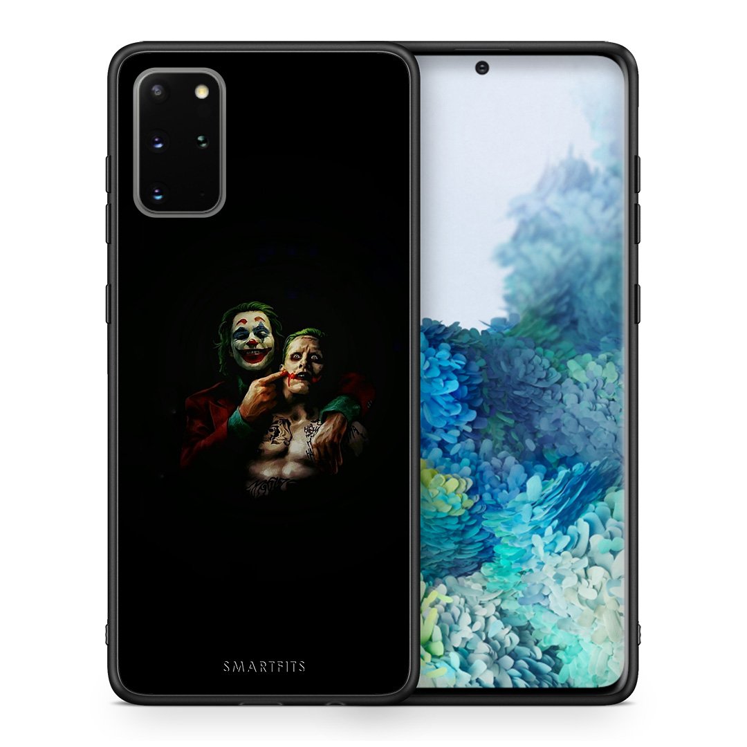 Θήκη Samsung S20 Plus Clown Hero από τη Smartfits με σχέδιο στο πίσω μέρος και μαύρο περίβλημα | Samsung S20 Plus Clown Hero case with colorful back and black bezels
