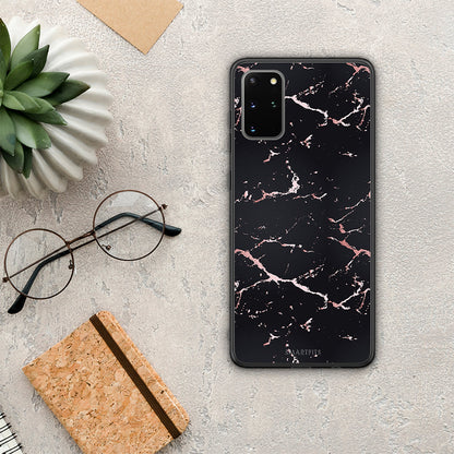 Marble Black Rosegold - Samsung Galaxy S20+ θήκη