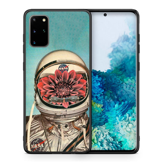 Θήκη Samsung S20 Plus Nasa Bloom από τη Smartfits με σχέδιο στο πίσω μέρος και μαύρο περίβλημα | Samsung S20 Plus Nasa Bloom case with colorful back and black bezels