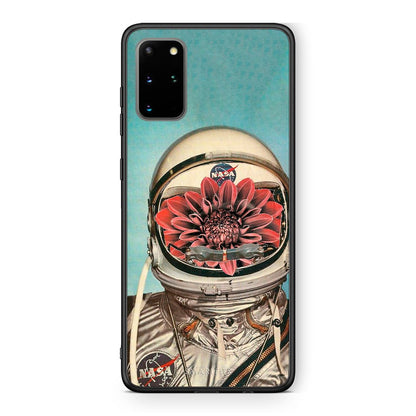 Samsung S20 Plus Nasa Bloom θήκη από τη Smartfits με σχέδιο στο πίσω μέρος και μαύρο περίβλημα | Smartphone case with colorful back and black bezels by Smartfits