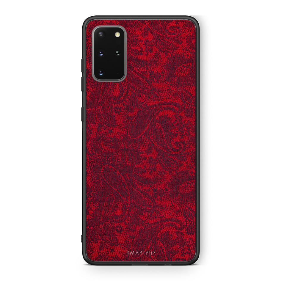 Samsung S20 Plus Paisley Cashmere θήκη από τη Smartfits με σχέδιο στο πίσω μέρος και μαύρο περίβλημα | Smartphone case with colorful back and black bezels by Smartfits