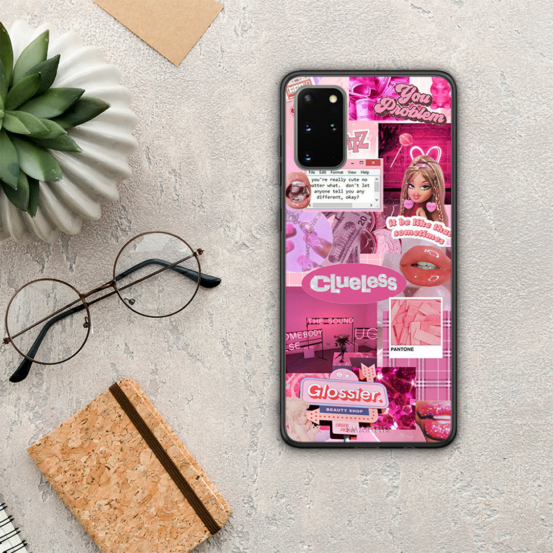 Pink Love - Samsung Galaxy S20+ θήκη