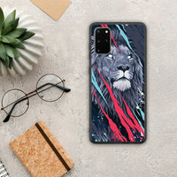 Thumbnail for PopArt Lion Designer - Samsung Galaxy S20+ θήκη