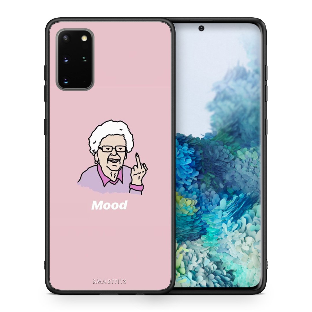 Θήκη Samsung S20 Plus Mood PopArt από τη Smartfits με σχέδιο στο πίσω μέρος και μαύρο περίβλημα | Samsung S20 Plus Mood PopArt case with colorful back and black bezels