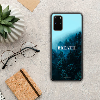 Quote Breath - Samsung Galaxy S20+ θήκη