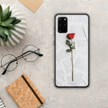 Red Rose - Samsung Galaxy S20+ θήκη