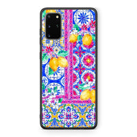 Thumbnail for Samsung S20 Plus Retro Spring θήκη από τη Smartfits με σχέδιο στο πίσω μέρος και μαύρο περίβλημα | Smartphone case with colorful back and black bezels by Smartfits