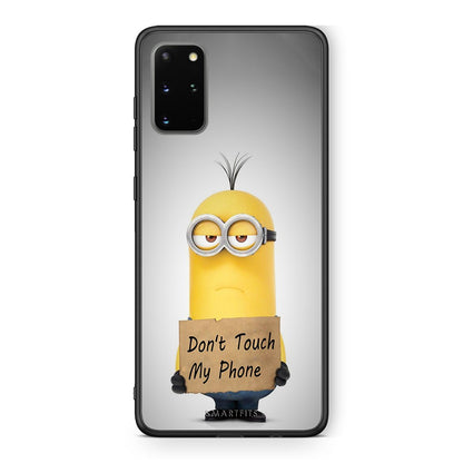 4 - Samsung S20 Plus Minion Text case, cover, bumper
