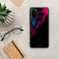 Thumbnail for Watercolor Pink Black - Samsung Galaxy S20+ θήκη
