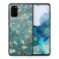 Thumbnail for Θήκη Samsung S20 Plus White Blossoms από τη Smartfits με σχέδιο στο πίσω μέρος και μαύρο περίβλημα | Samsung S20 Plus White Blossoms case with colorful back and black bezels
