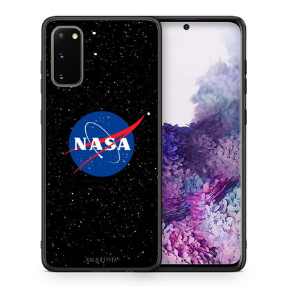Θήκη Samsung S20 NASA PopArt από τη Smartfits με σχέδιο στο πίσω μέρος και μαύρο περίβλημα | Samsung S20 NASA PopArt case with colorful back and black bezels