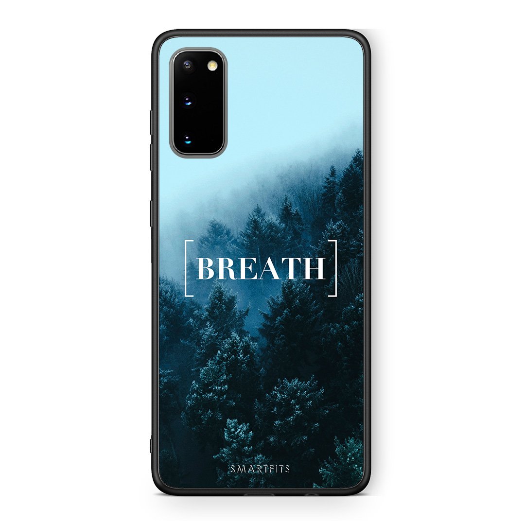 4 - Samsung S20 Breath Quote case, cover, bumper