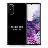 Thumbnail for Θήκη Samsung S20 Salute από τη Smartfits με σχέδιο στο πίσω μέρος και μαύρο περίβλημα | Samsung S20 Salute case with colorful back and black bezels