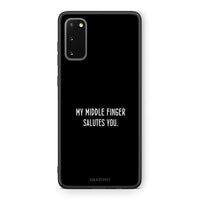 Thumbnail for Samsung S20 Salute θήκη από τη Smartfits με σχέδιο στο πίσω μέρος και μαύρο περίβλημα | Smartphone case with colorful back and black bezels by Smartfits