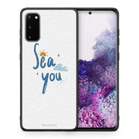 Thumbnail for Θήκη Samsung S20 Sea You από τη Smartfits με σχέδιο στο πίσω μέρος και μαύρο περίβλημα | Samsung S20 Sea You case with colorful back and black bezels