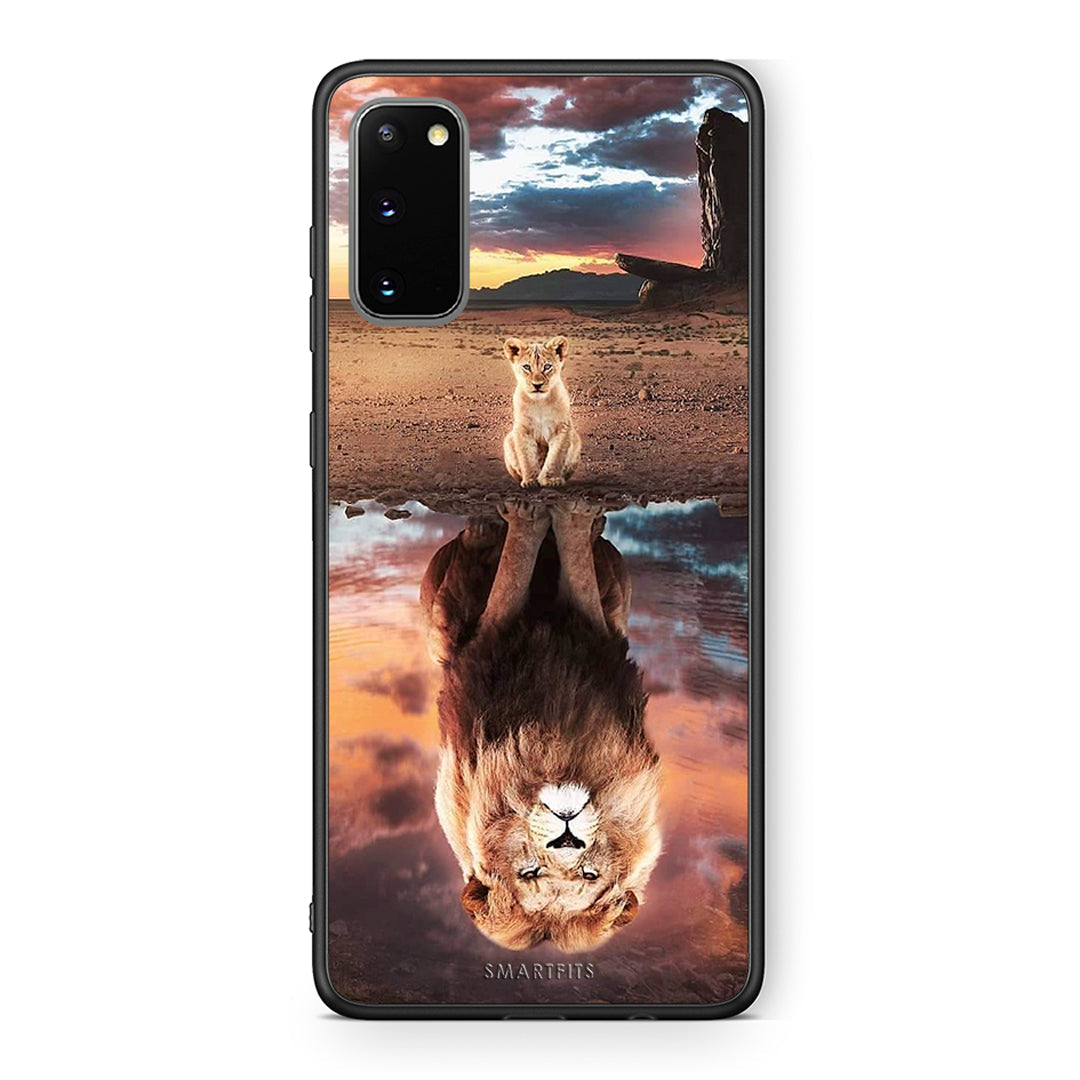 Samsung S20 Sunset Dreams Θήκη Αγίου Βαλεντίνου από τη Smartfits με σχέδιο στο πίσω μέρος και μαύρο περίβλημα | Smartphone case with colorful back and black bezels by Smartfits