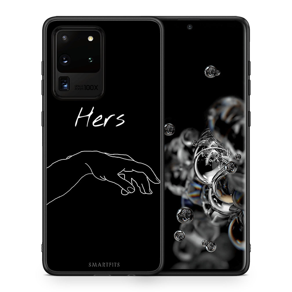 Θήκη Αγίου Βαλεντίνου Samsung S20 Ultra Aeshetic Love 1 από τη Smartfits με σχέδιο στο πίσω μέρος και μαύρο περίβλημα | Samsung S20 Ultra Aeshetic Love 1 case with colorful back and black bezels