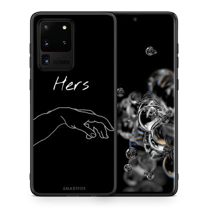 Θήκη Αγίου Βαλεντίνου Samsung S20 Ultra Aeshetic Love 1 από τη Smartfits με σχέδιο στο πίσω μέρος και μαύρο περίβλημα | Samsung S20 Ultra Aeshetic Love 1 case with colorful back and black bezels