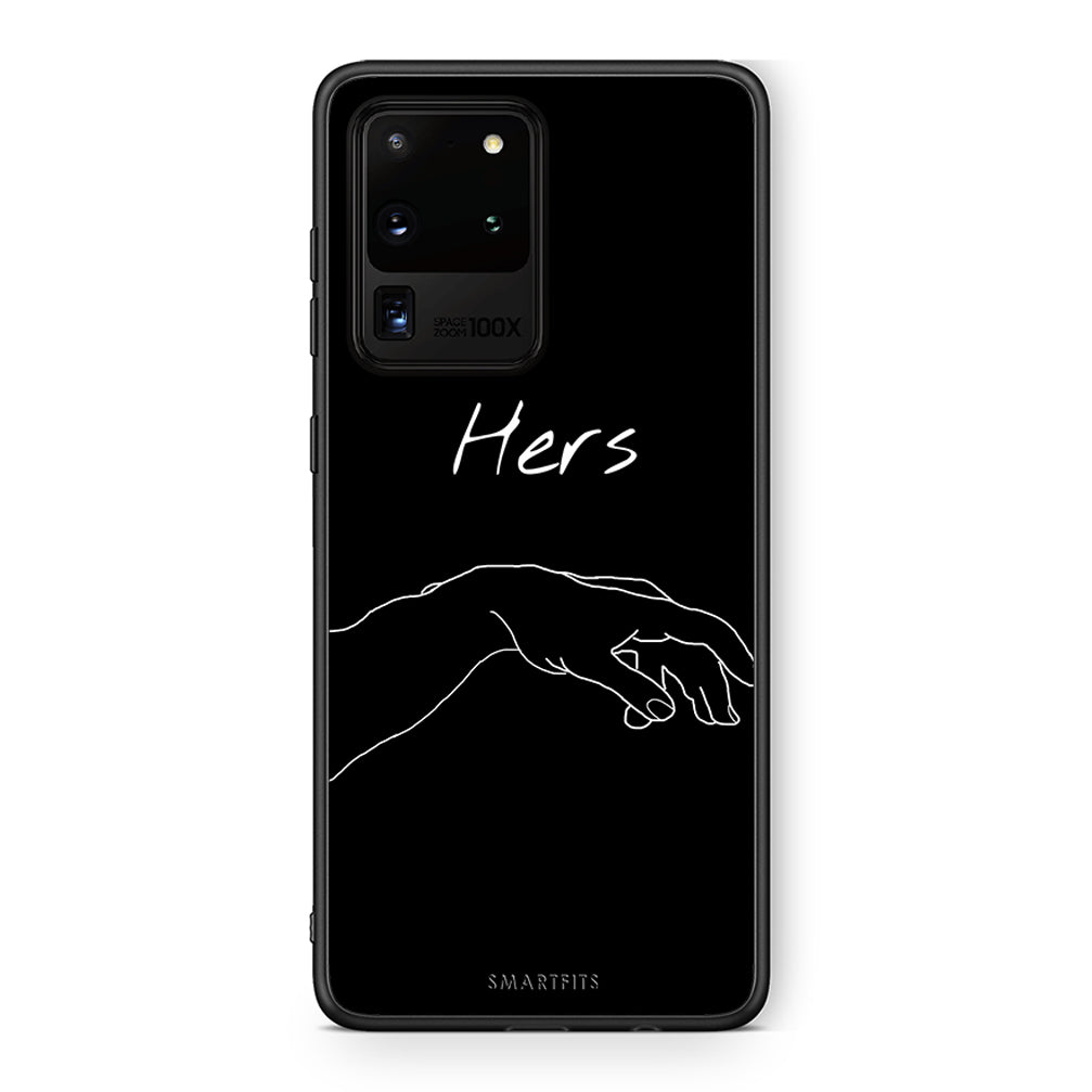 Samsung S20 Ultra Aeshetic Love 1 Θήκη Αγίου Βαλεντίνου από τη Smartfits με σχέδιο στο πίσω μέρος και μαύρο περίβλημα | Smartphone case with colorful back and black bezels by Smartfits