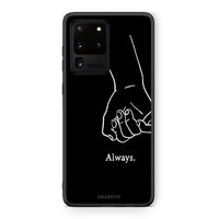 Thumbnail for Samsung S20 Ultra Always & Forever 1 Θήκη Αγίου Βαλεντίνου από τη Smartfits με σχέδιο στο πίσω μέρος και μαύρο περίβλημα | Smartphone case with colorful back and black bezels by Smartfits
