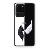 Thumbnail for Samsung S20 Ultra Angels Demons θήκη από τη Smartfits με σχέδιο στο πίσω μέρος και μαύρο περίβλημα | Smartphone case with colorful back and black bezels by Smartfits