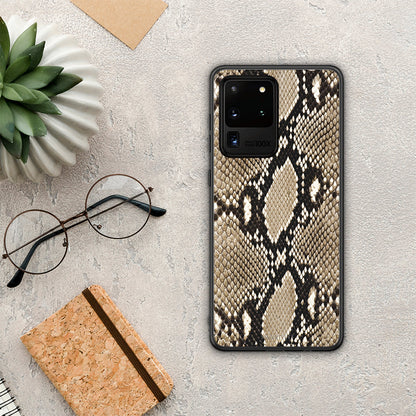 Animal Fashion Snake - Samsung Galaxy S20 Ultra θήκη