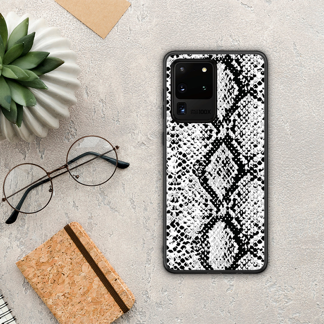 Animal White Snake - Samsung Galaxy S20 Ultra θήκη