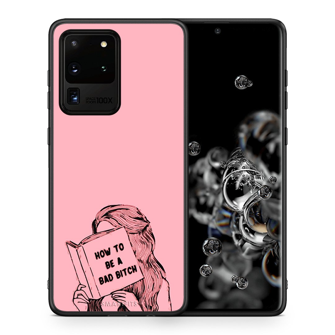 Θήκη Samsung S20 Ultra Bad Bitch από τη Smartfits με σχέδιο στο πίσω μέρος και μαύρο περίβλημα | Samsung S20 Ultra Bad Bitch case with colorful back and black bezels