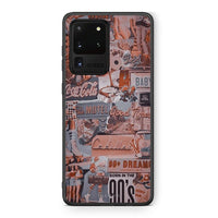 Thumbnail for Samsung S20 Ultra Born In 90s θήκη από τη Smartfits με σχέδιο στο πίσω μέρος και μαύρο περίβλημα | Smartphone case with colorful back and black bezels by Smartfits