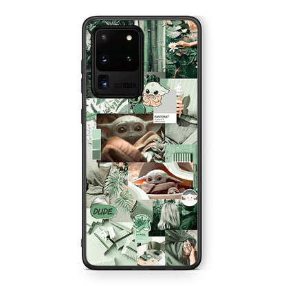 Samsung S20 Ultra Collage Dude Θήκη Αγίου Βαλεντίνου από τη Smartfits με σχέδιο στο πίσω μέρος και μαύρο περίβλημα | Smartphone case with colorful back and black bezels by Smartfits