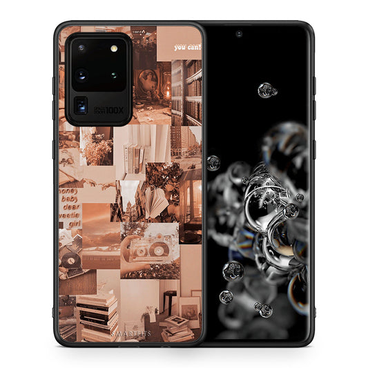 Θήκη Αγίου Βαλεντίνου Samsung S20 Ultra Collage You Can από τη Smartfits με σχέδιο στο πίσω μέρος και μαύρο περίβλημα | Samsung S20 Ultra Collage You Can case with colorful back and black bezels