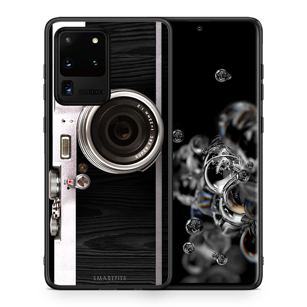 Θήκη Samsung S20 Ultra Emily In Paris από τη Smartfits με σχέδιο στο πίσω μέρος και μαύρο περίβλημα | Samsung S20 Ultra Emily In Paris case with colorful back and black bezels