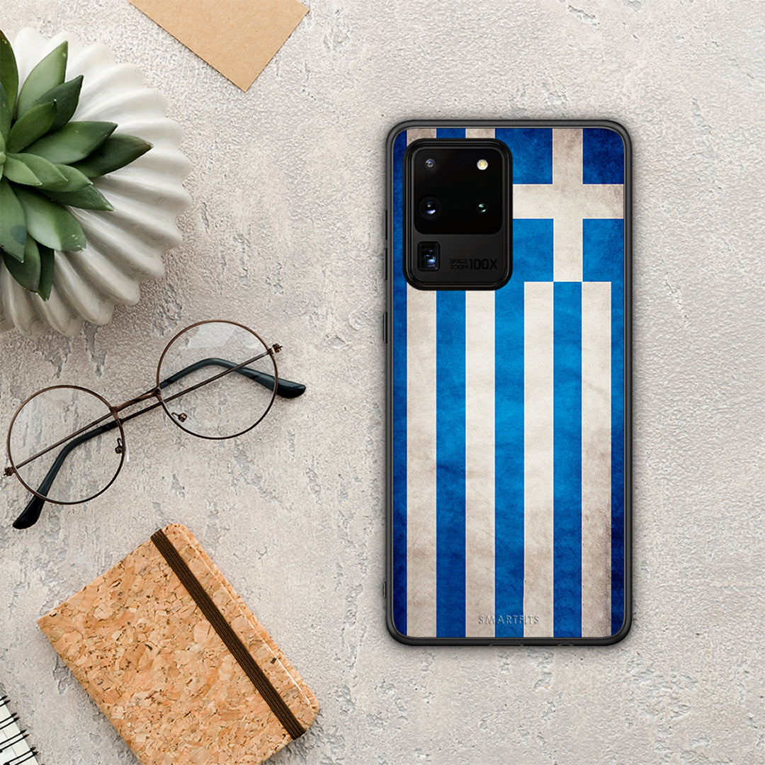 Flag Greek - Samsung Galaxy S20 Ultra θήκη