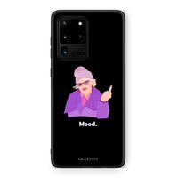 Thumbnail for Samsung S20 Ultra Grandma Mood Black θήκη από τη Smartfits με σχέδιο στο πίσω μέρος και μαύρο περίβλημα | Smartphone case with colorful back and black bezels by Smartfits
