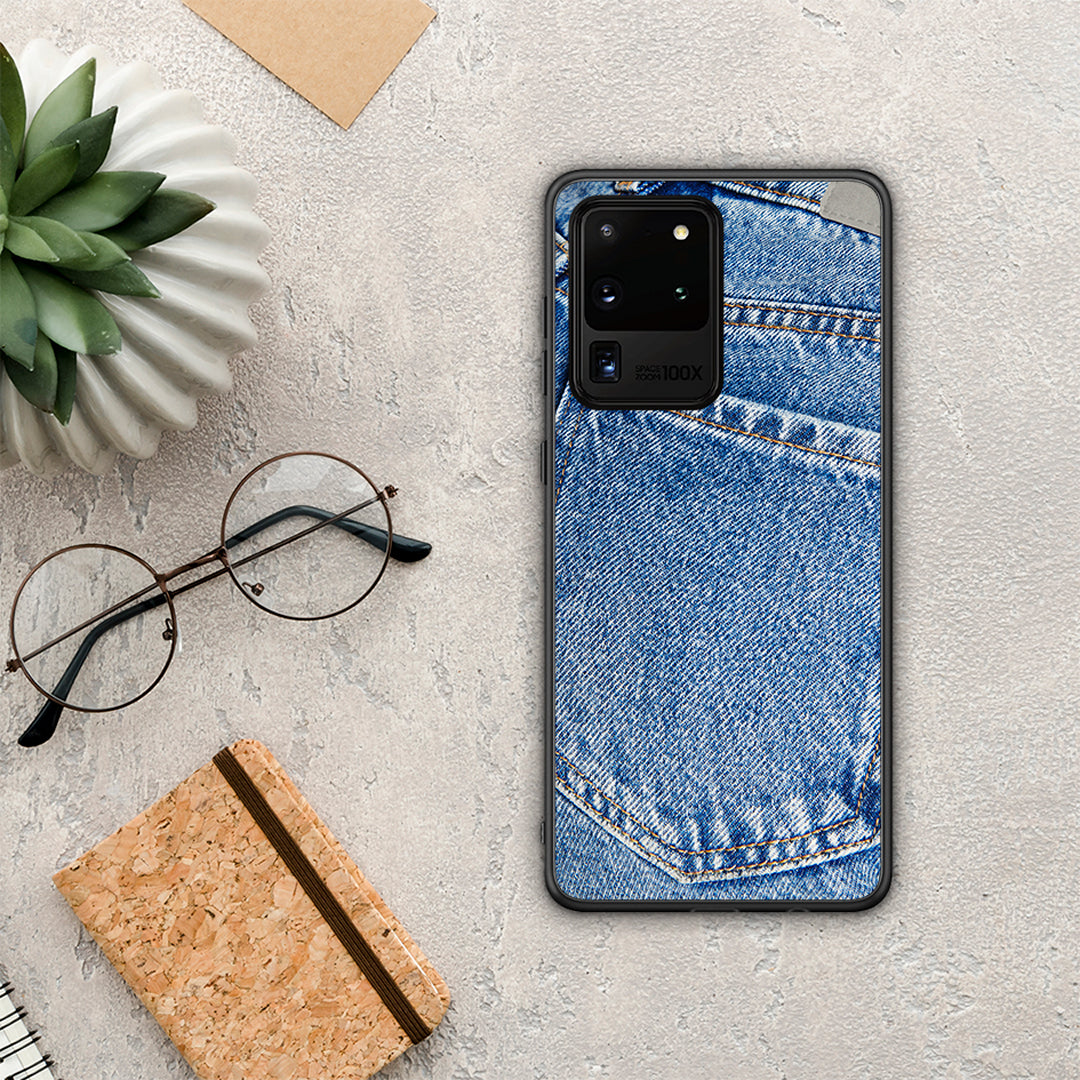 Jeans Pocket - Samsung Galaxy S20 Ultra θήκη