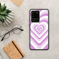 Thumbnail for Lilac Hearts - Samsung Galaxy S20 Ultra θήκη