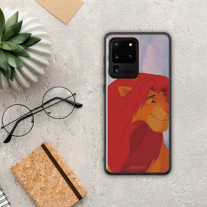 Lion Love 1 - Samsung Galaxy S20 Ultra θήκη