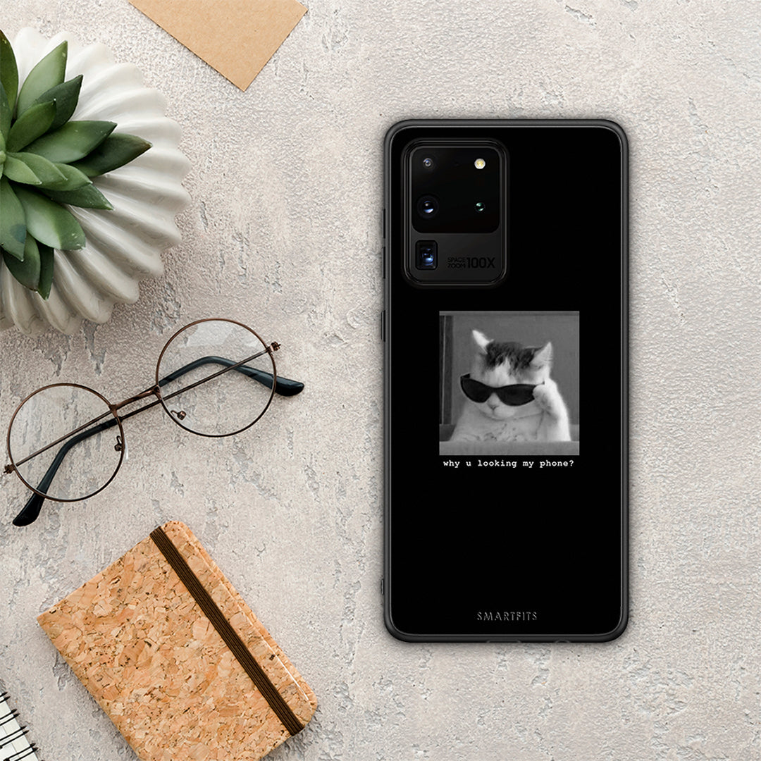 Meme Cat - Samsung Galaxy S20 Ultra θήκη