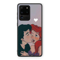 Thumbnail for Samsung S20 Ultra Mermaid Love Θήκη Αγίου Βαλεντίνου από τη Smartfits με σχέδιο στο πίσω μέρος και μαύρο περίβλημα | Smartphone case with colorful back and black bezels by Smartfits