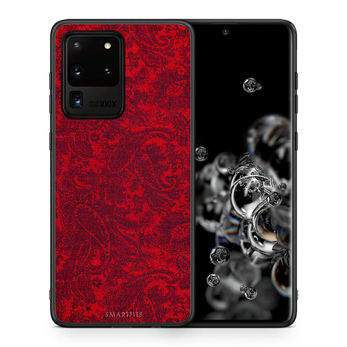 Θήκη Samsung S20 Ultra Paisley Cashmere από τη Smartfits με σχέδιο στο πίσω μέρος και μαύρο περίβλημα | Samsung S20 Ultra Paisley Cashmere case with colorful back and black bezels