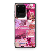 Thumbnail for Samsung S20 Ultra Pink Love Θήκη Αγίου Βαλεντίνου από τη Smartfits με σχέδιο στο πίσω μέρος και μαύρο περίβλημα | Smartphone case with colorful back and black bezels by Smartfits